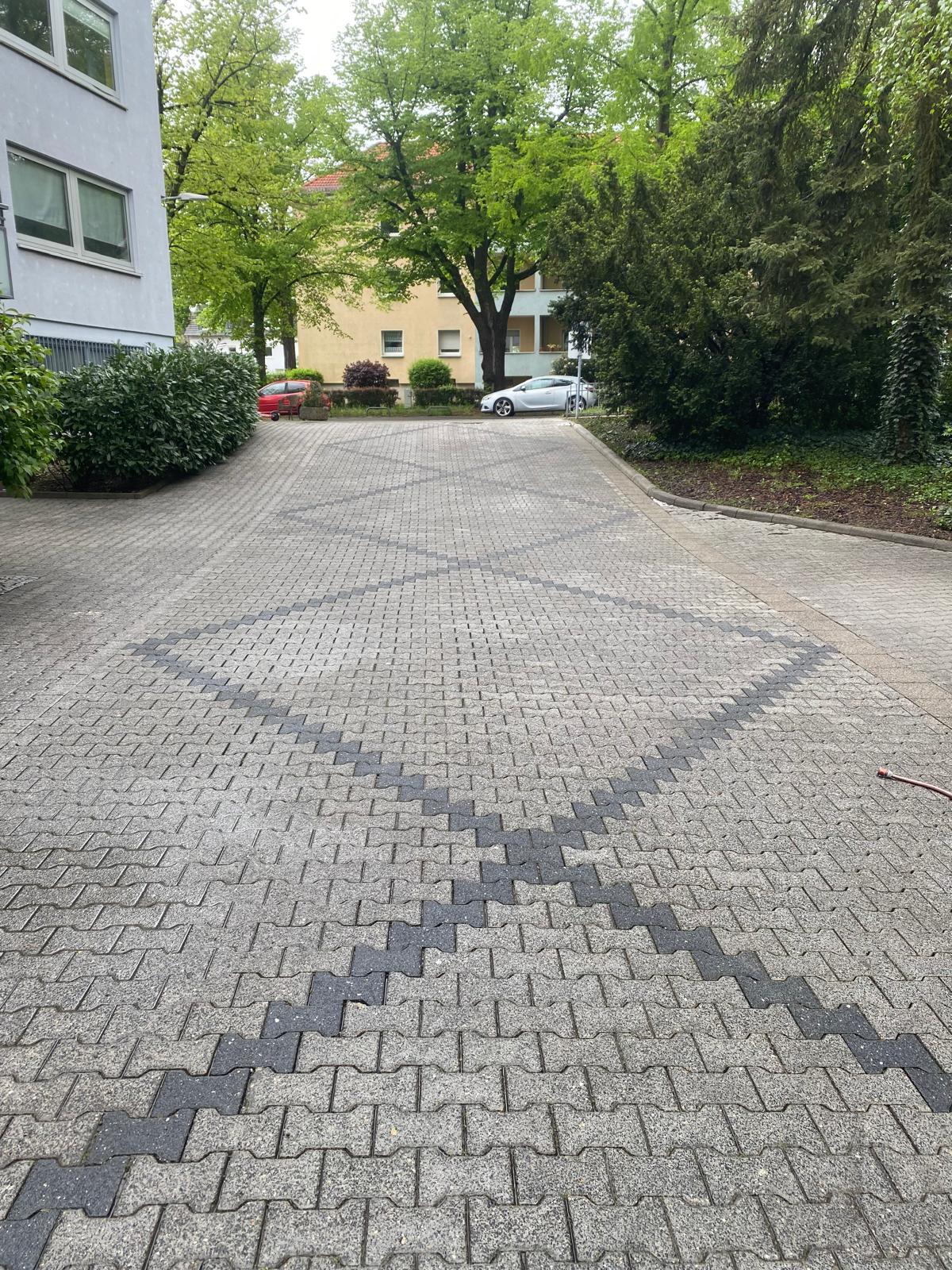 Nachher: Pflaster